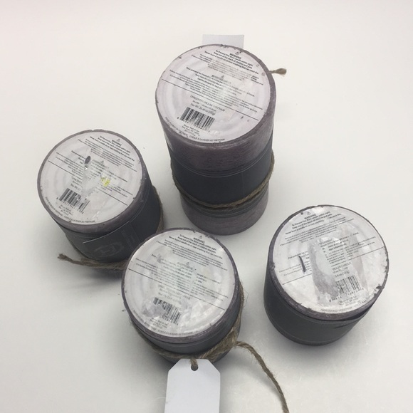 Papier & Chaud Hand Poured Unscented Pillar Candles - Picture 8 of 8